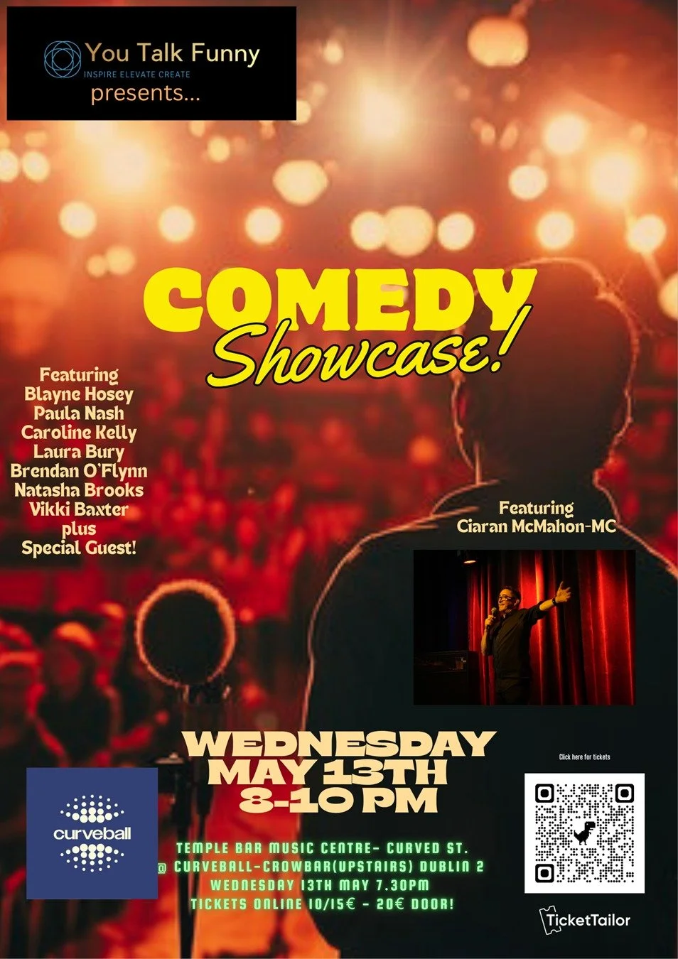 CURVEBALL: You Talk Funny - Comedy Showcase