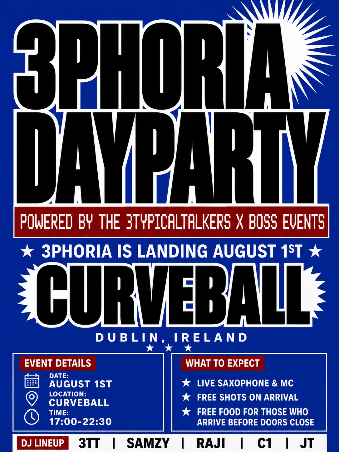 CURVEBALL: 3Phoria Day Party