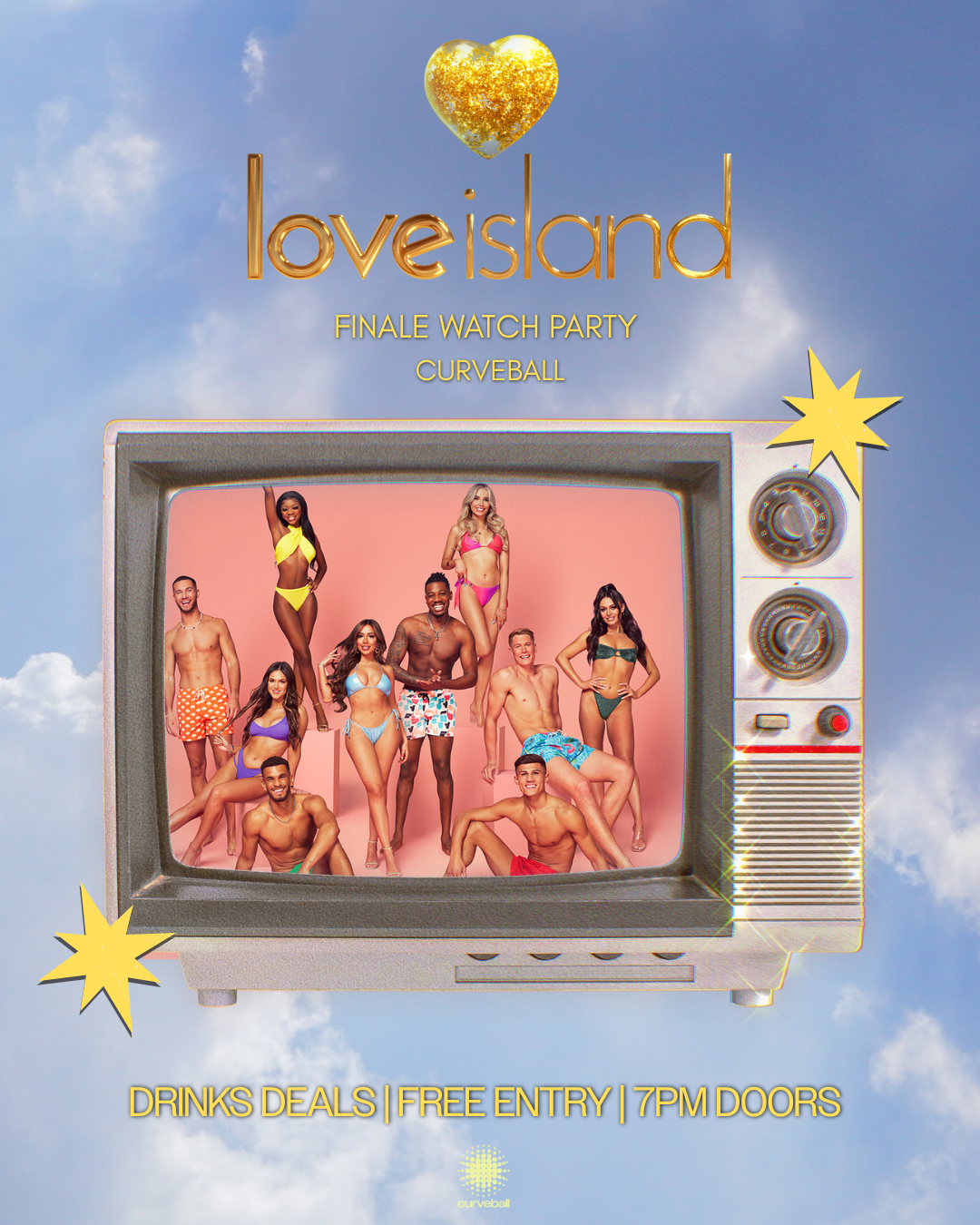 CURVEBALL: Love Island Watch Party
