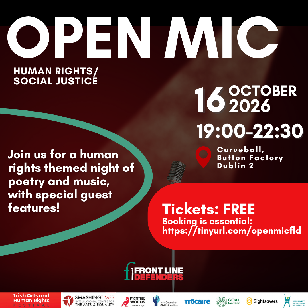 CURVEBALL: Human Rights Open Mic