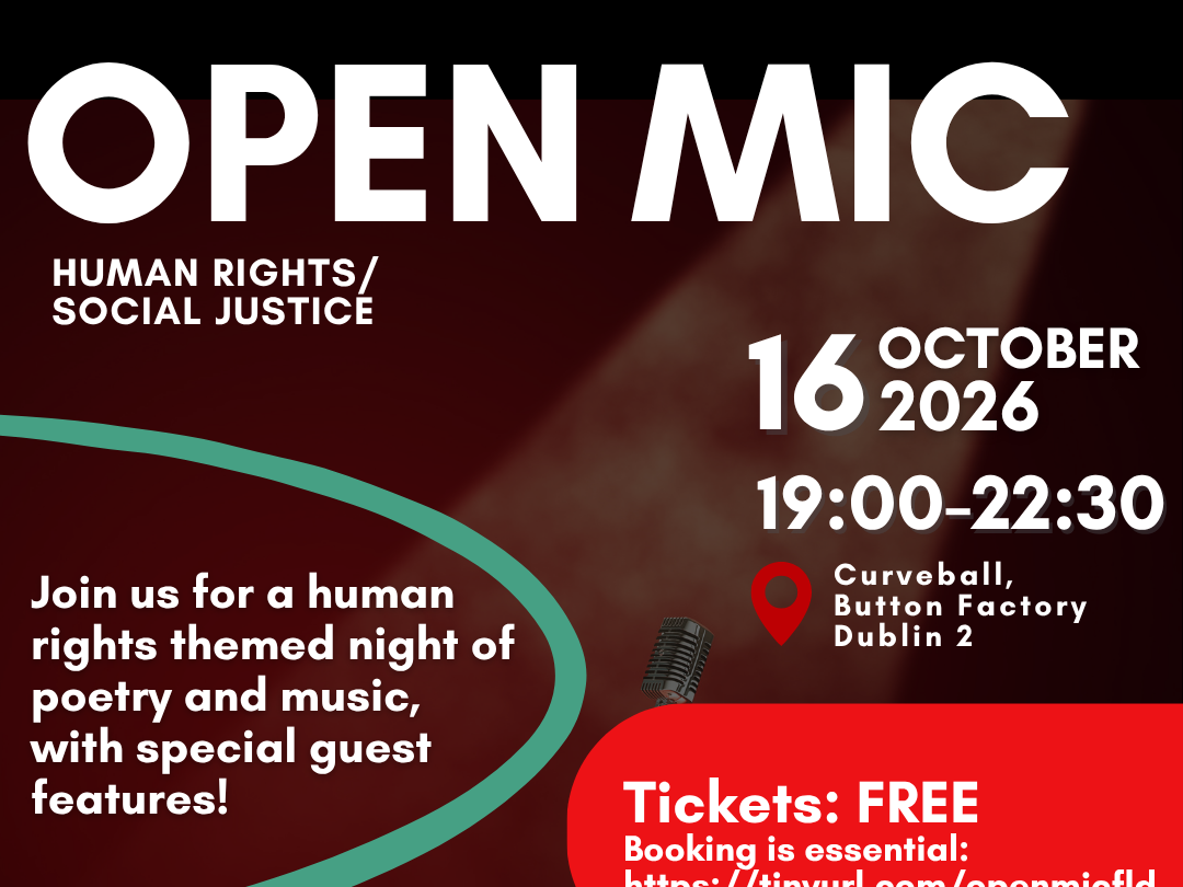 CURVEBALL: Human Rights Open Mic