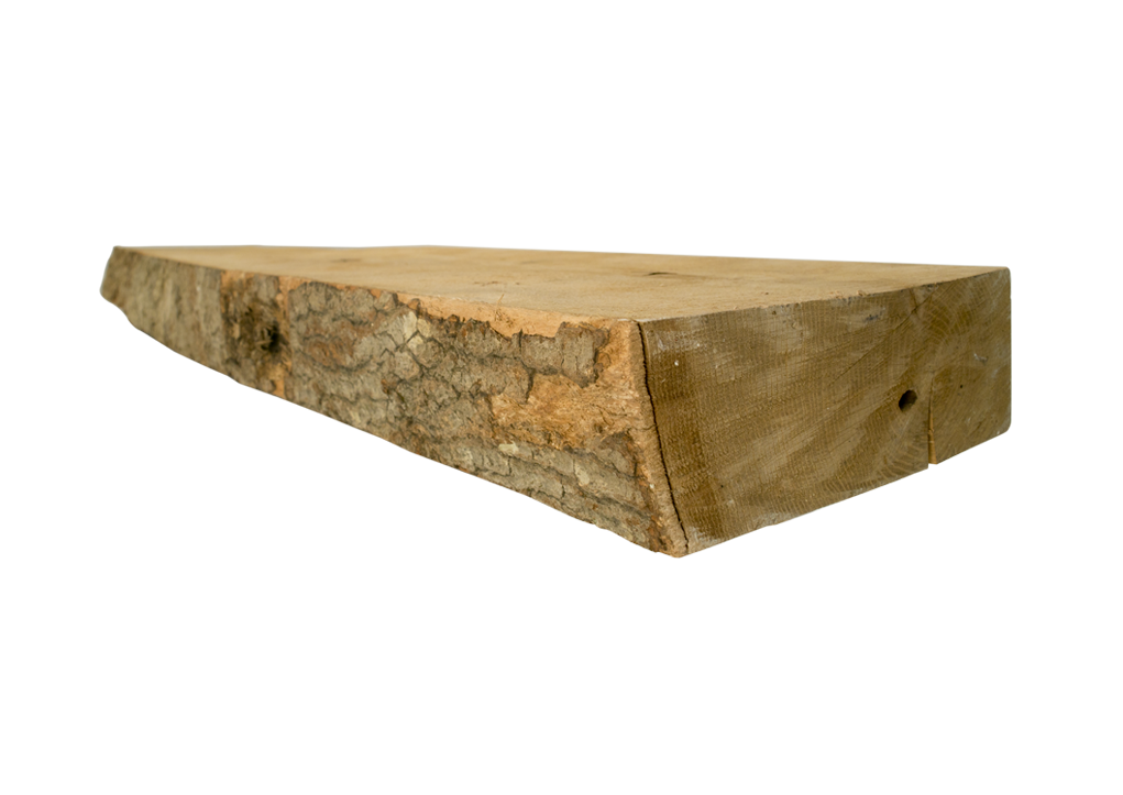 Fireplace Mantel - Extra thick Quartersawn white oak fireplace mantel