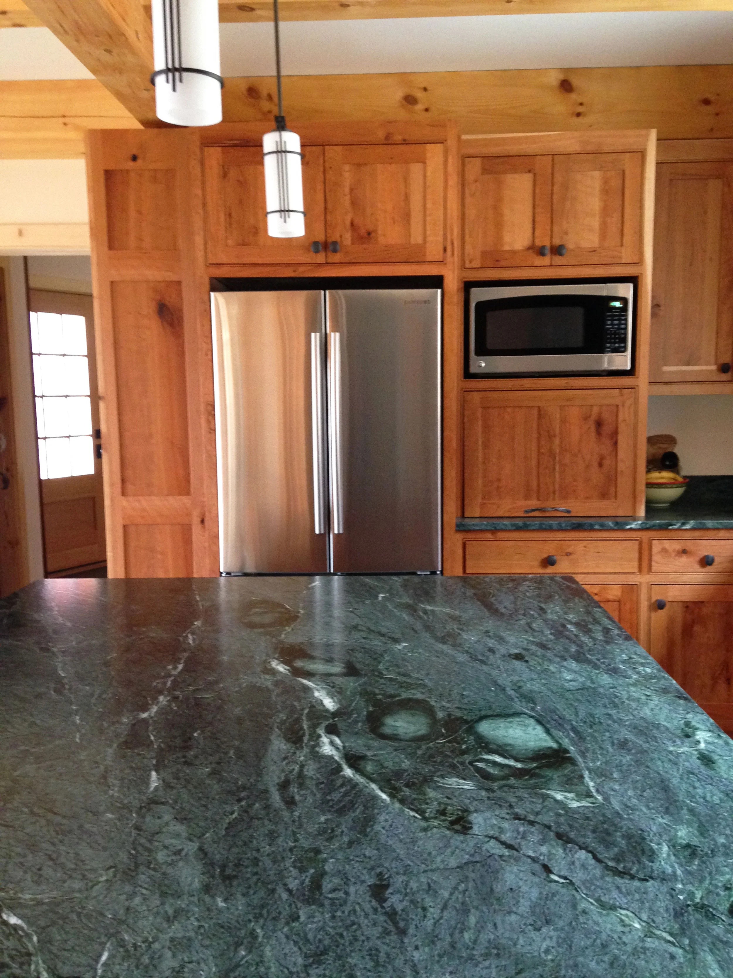 Rustic Cherry Kitchen — Simpson Cabinetry