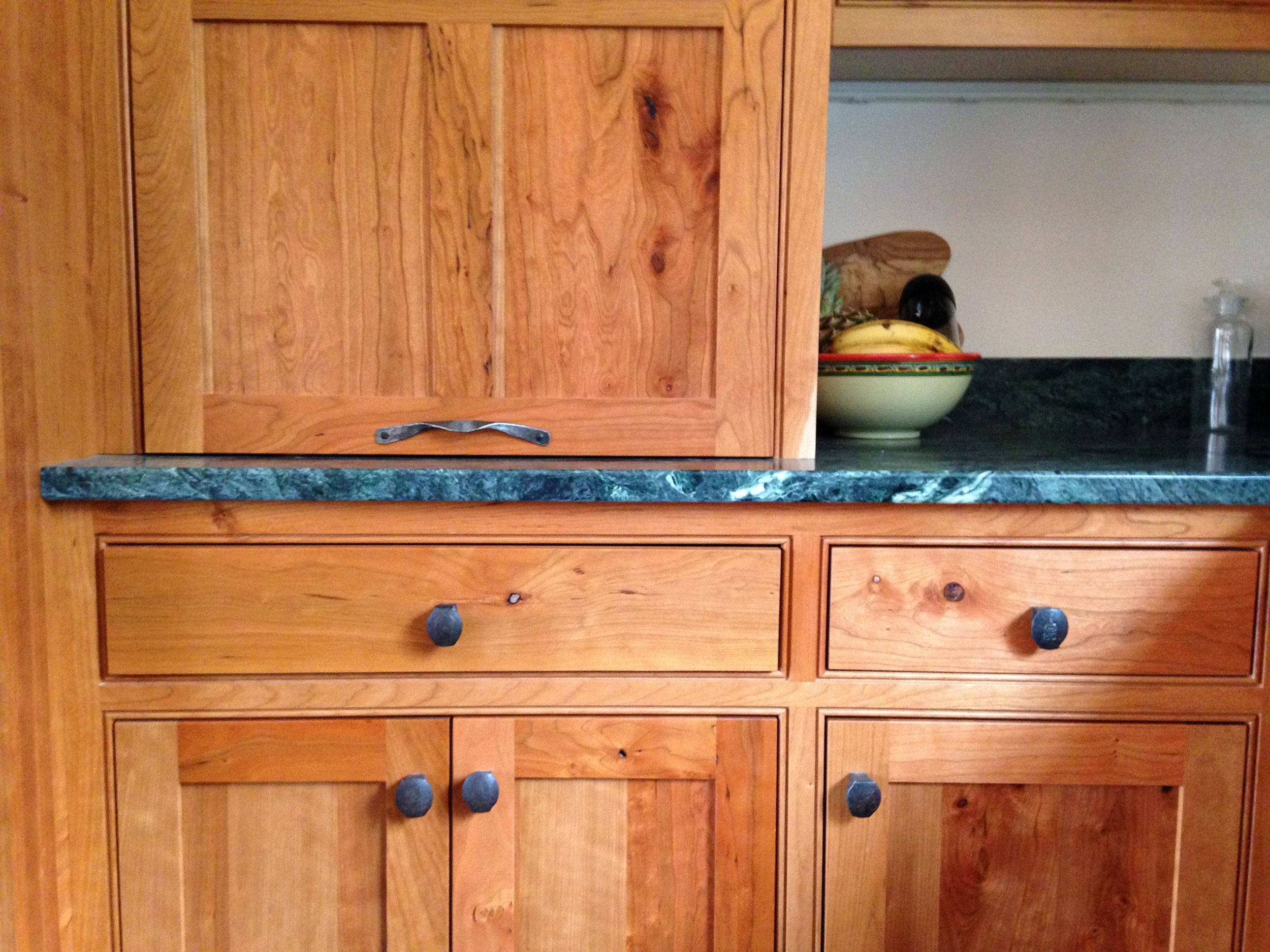 Rustic Cherry Kitchen — Simpson Cabinetry