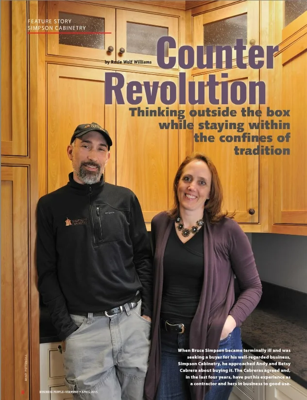 Co-Owners Andy and Betsy Cabrera