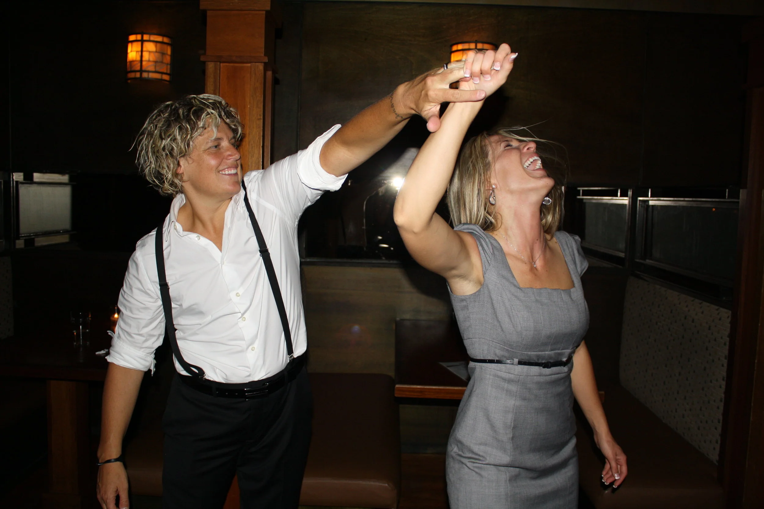 We had a great time dancing after the show!