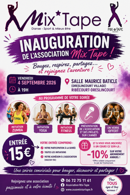 Inauguration de l'assocation  MixTape