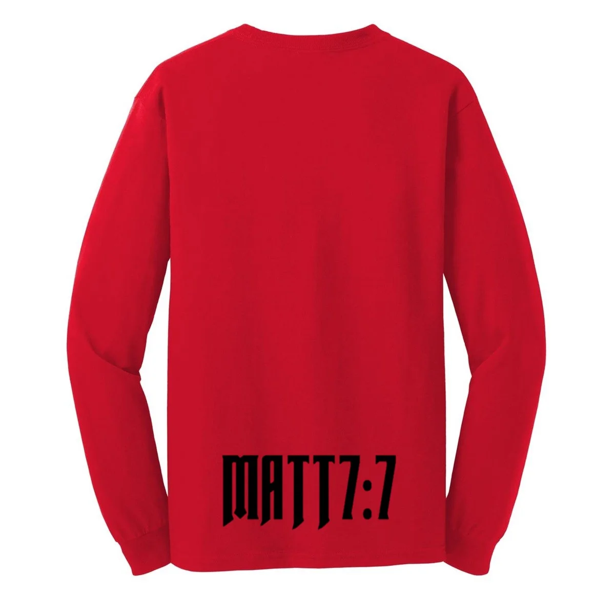 Matt 7:7 - Long Sleeve
