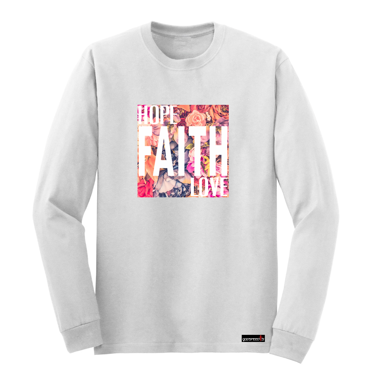 Faith - Floral - Long Sleeve