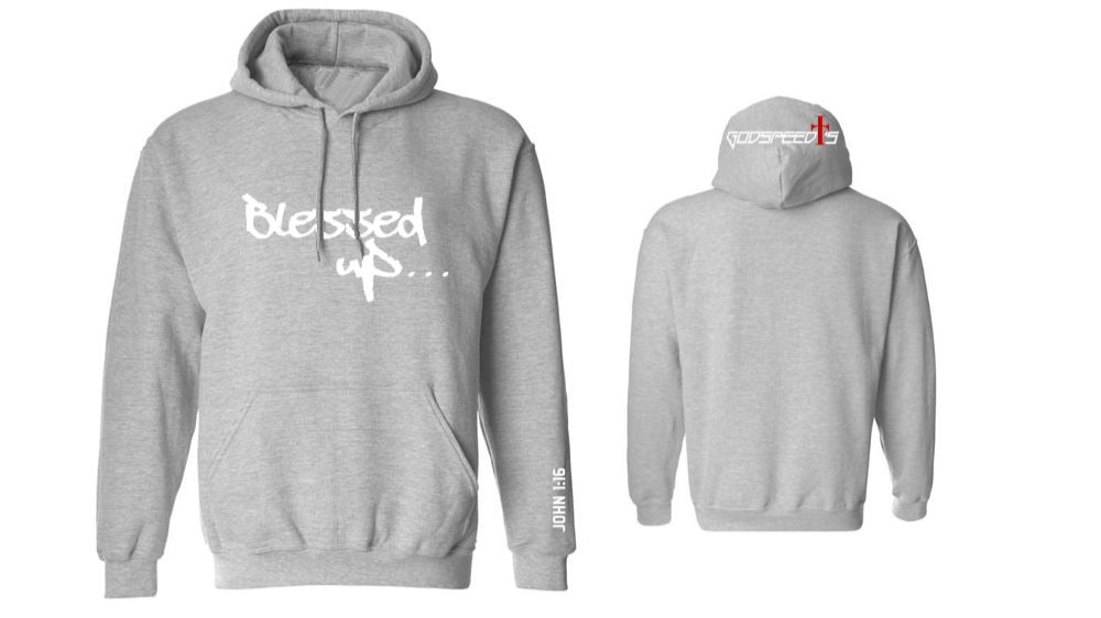 Blessed Up Grey Hoodie.png