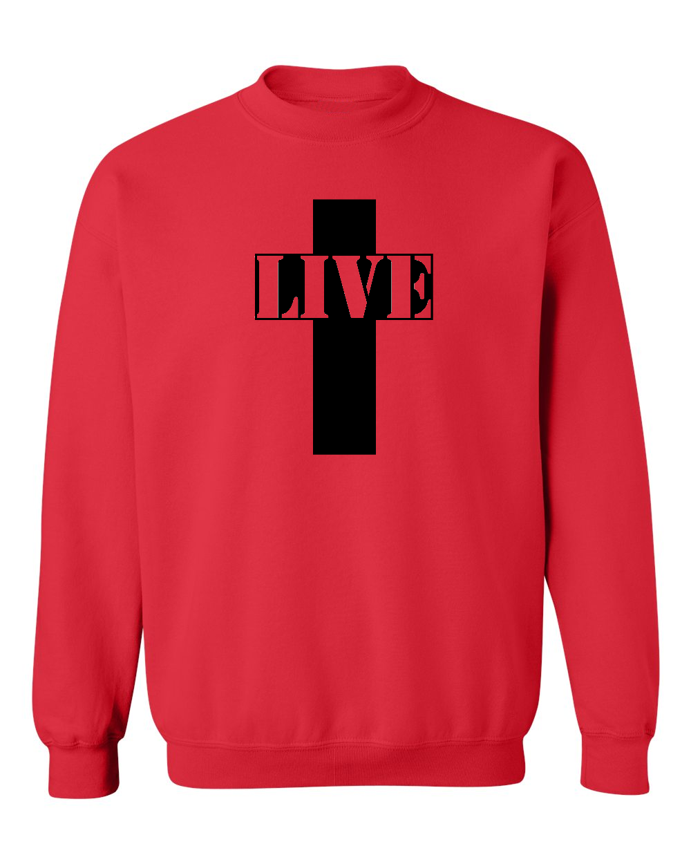 Live Red Crew neck.png