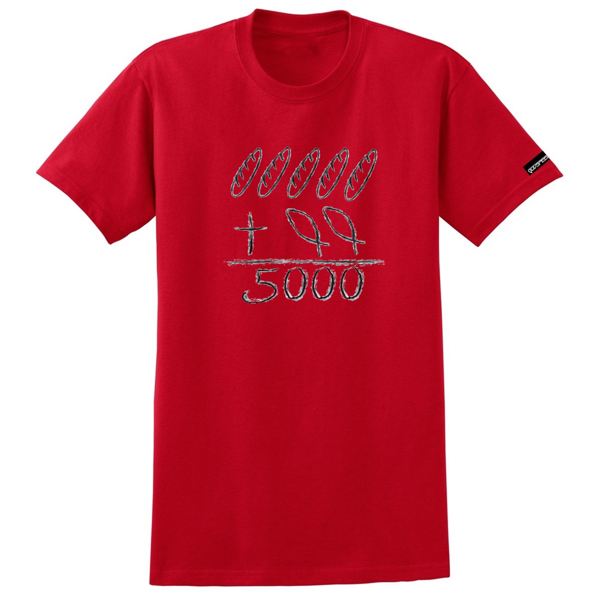 FISH AND BREAD Red Tshirt.png