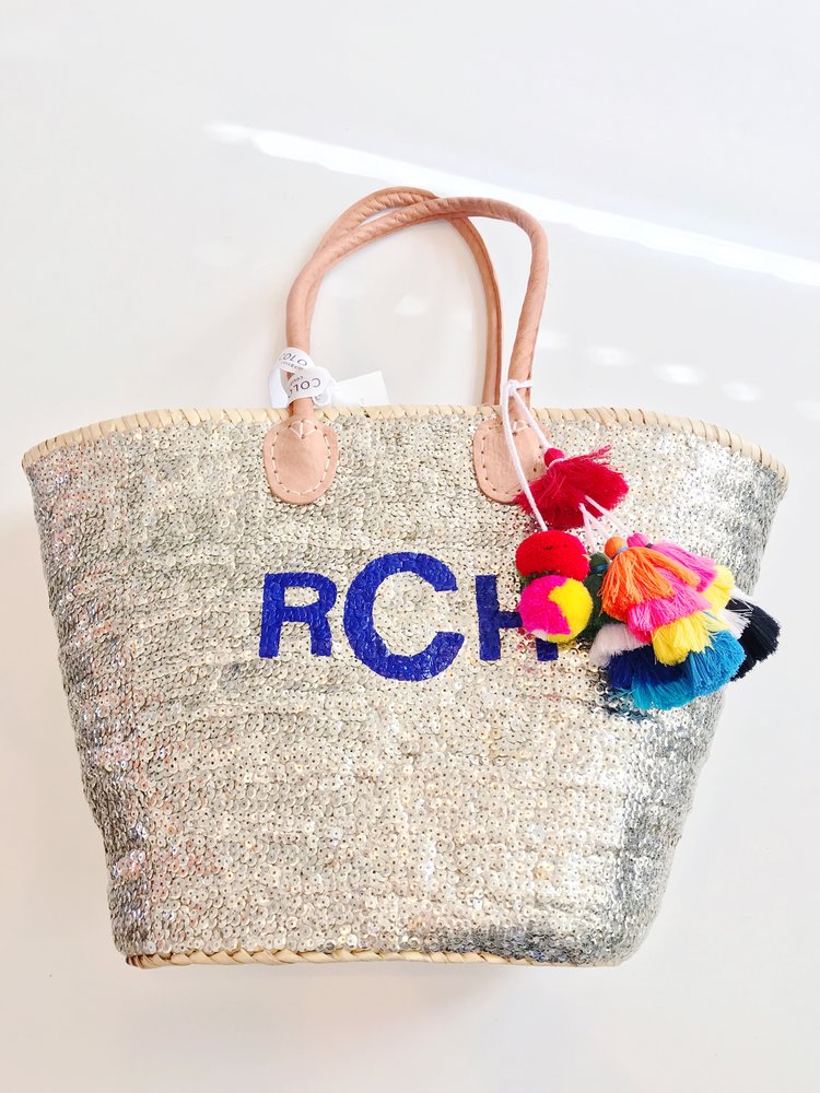 Raffia Bucket Bag — COLORES COLLECTIVE