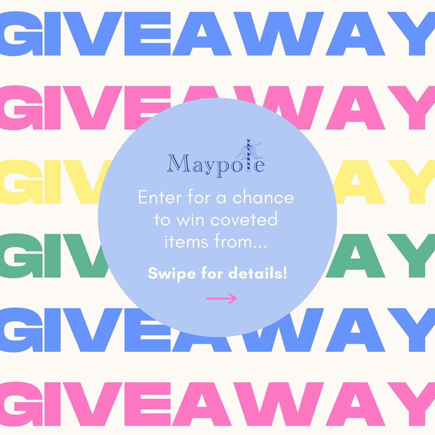 🎪&hellip;Let the FUN begin!&nbsp; With Maypole Spring Pop-Up around the corner, we&rsquo;ve partnered with 12 participating brands to give you the chance to win an array of beautiful products and gift cards!&nbsp; Enter now for your shot to win some