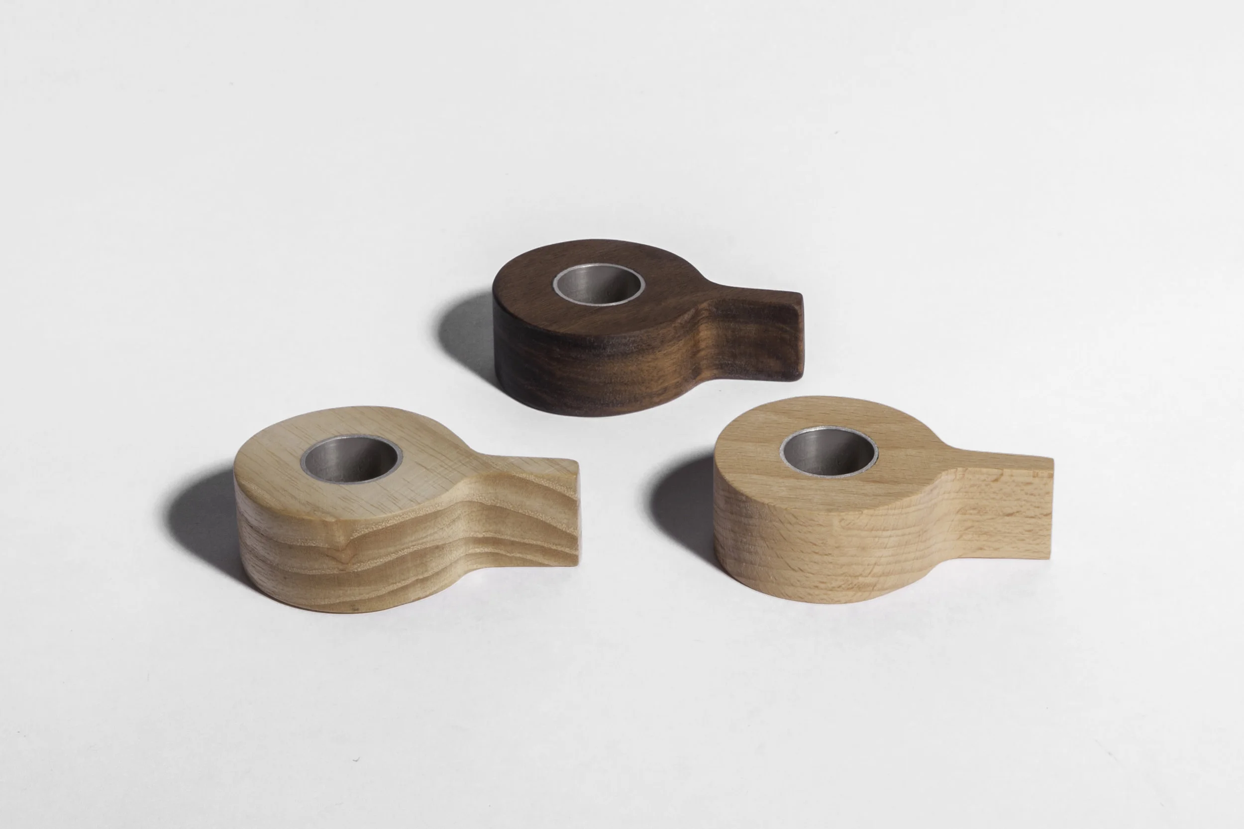 fin candle holder