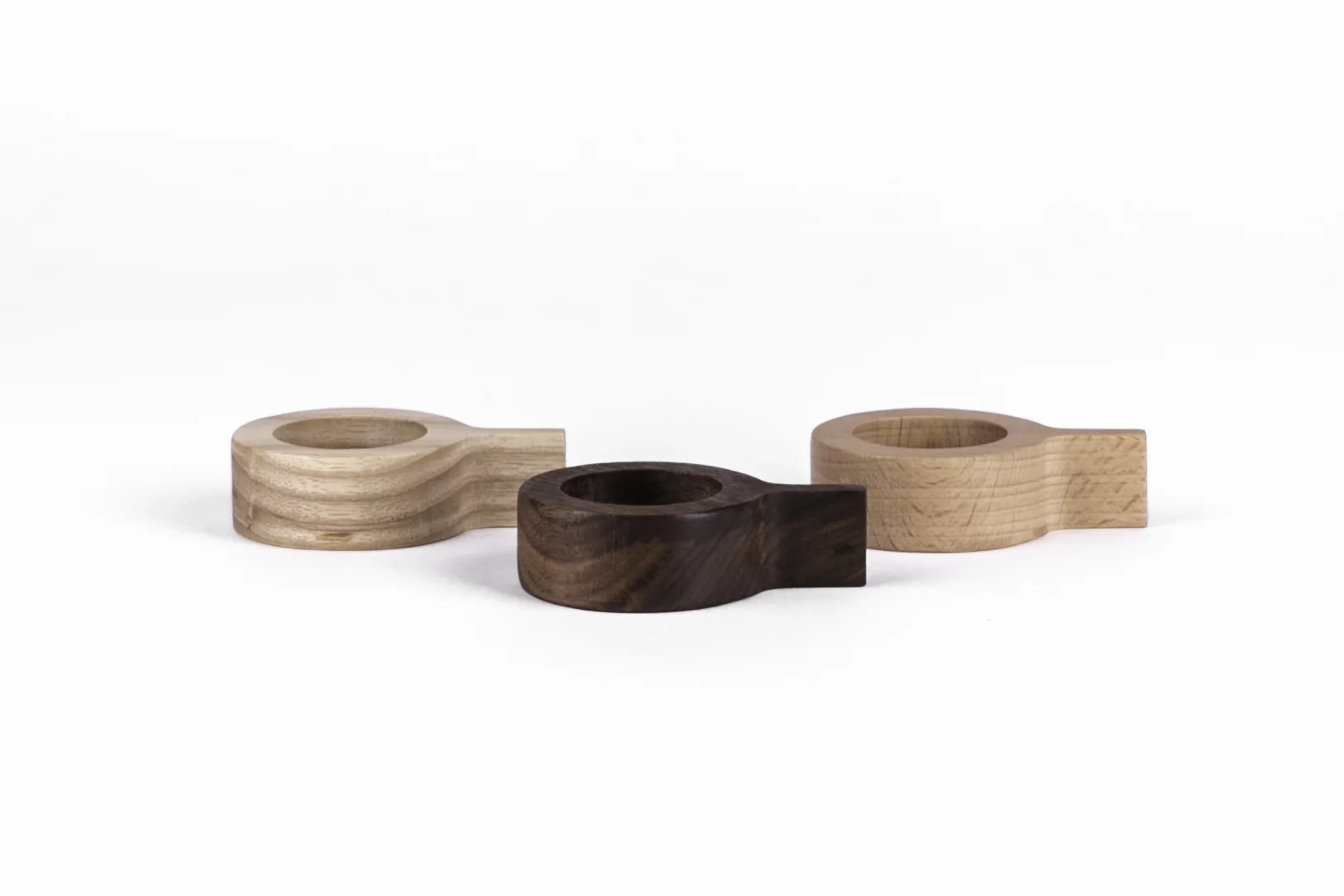 fin tea light holder