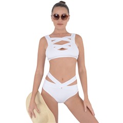 bandage bikini front