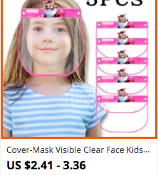 Fun Kids Face Shield