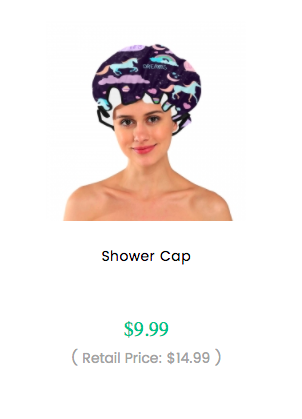 Print on Demand Shower Caps