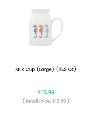 Print on Demand Milk jug