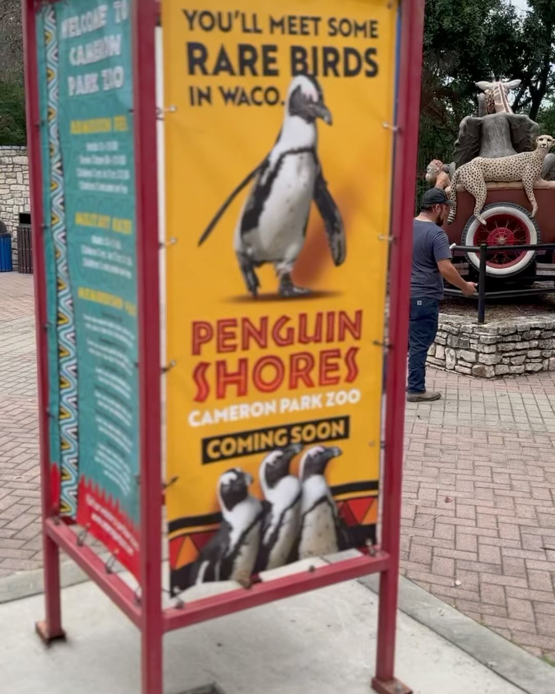 Seedhouser Cathi attended today&rsquo;s Central Texas PRSA chapter event where they got an exclusive sneak peek at the much-anticipated Penguin Shores exhibit, currently under construction.

Hearing directly from the @cpzoo leaders, the group learned