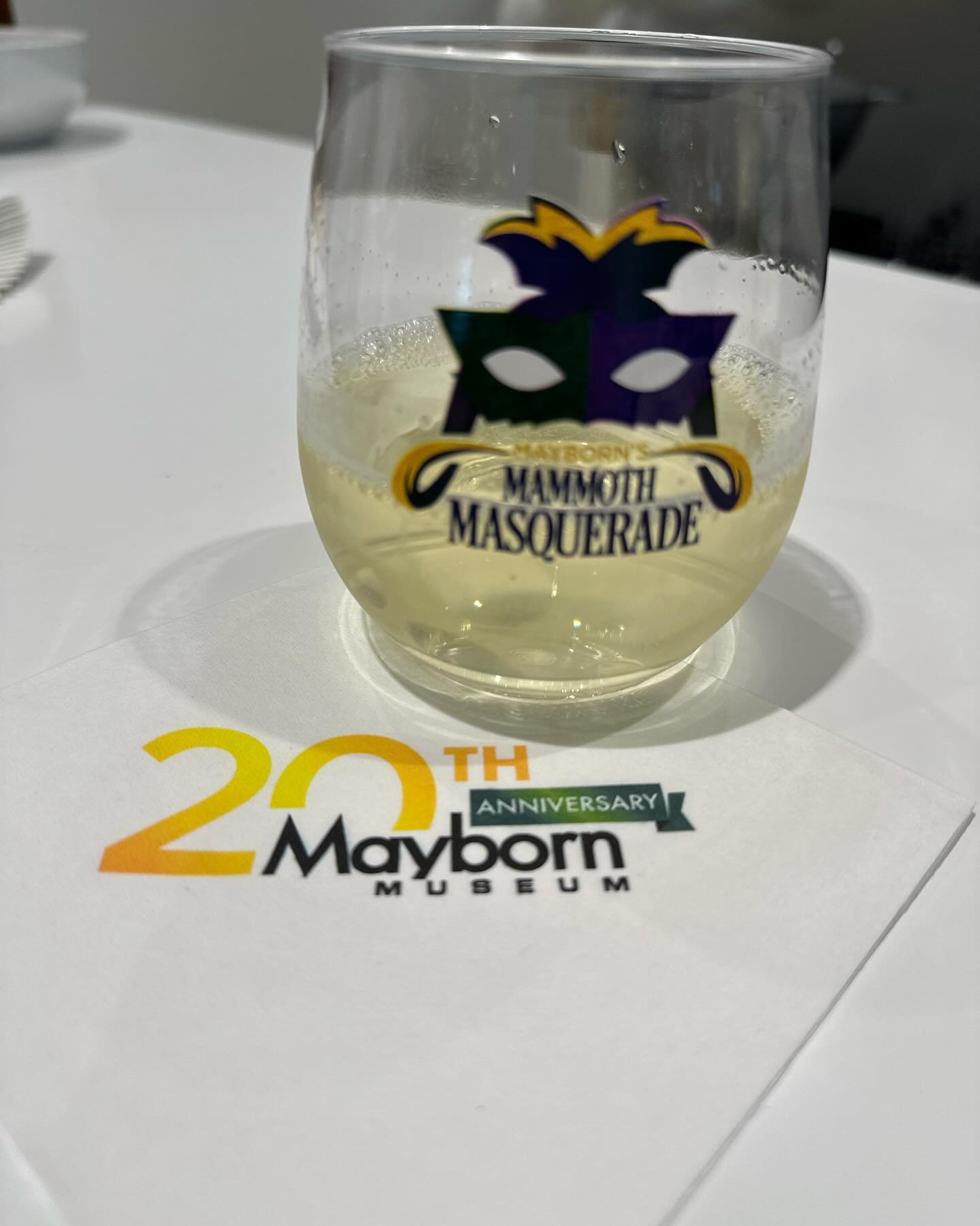 It feels amazing to see two logos we designed for @maybornmuseum in use tonight as they gear up for their Mammoth Masquerade Gala! It&rsquo;s rewarding to see our designs come to life for such an exciting event. Tickets are still available for their 