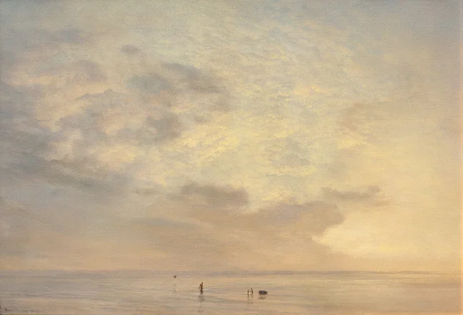 Where We Cast Our Nets, oil on canvas, 30" x 40"