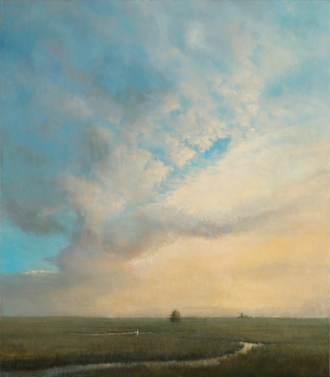 Places East of Here, no 40, oil on canvas 48” x 42”