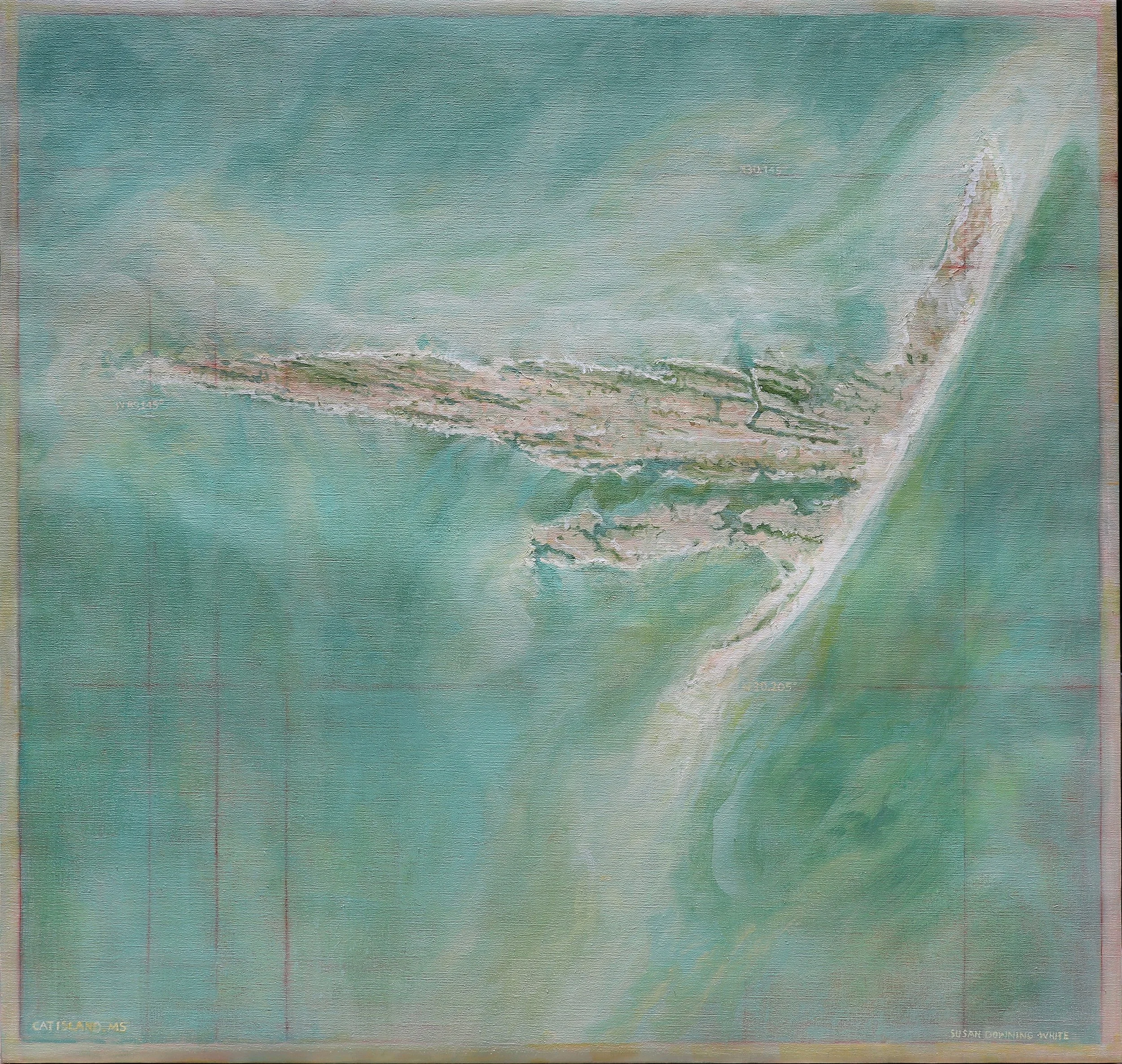Cat Island, MS oil on canvas 26" x 38"
