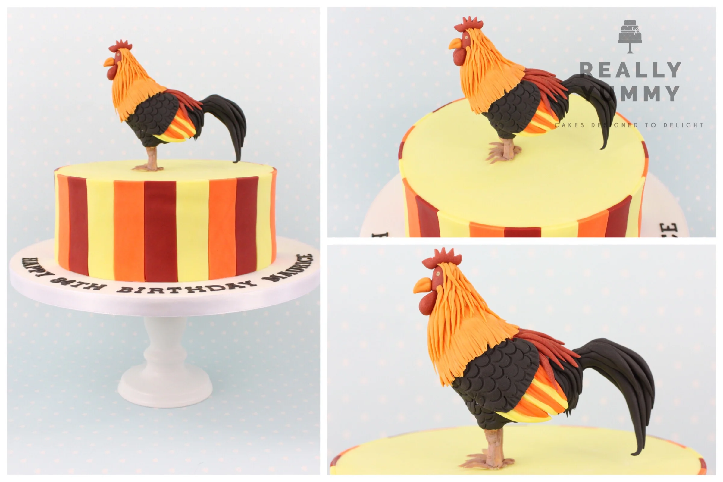 Cockerel cake