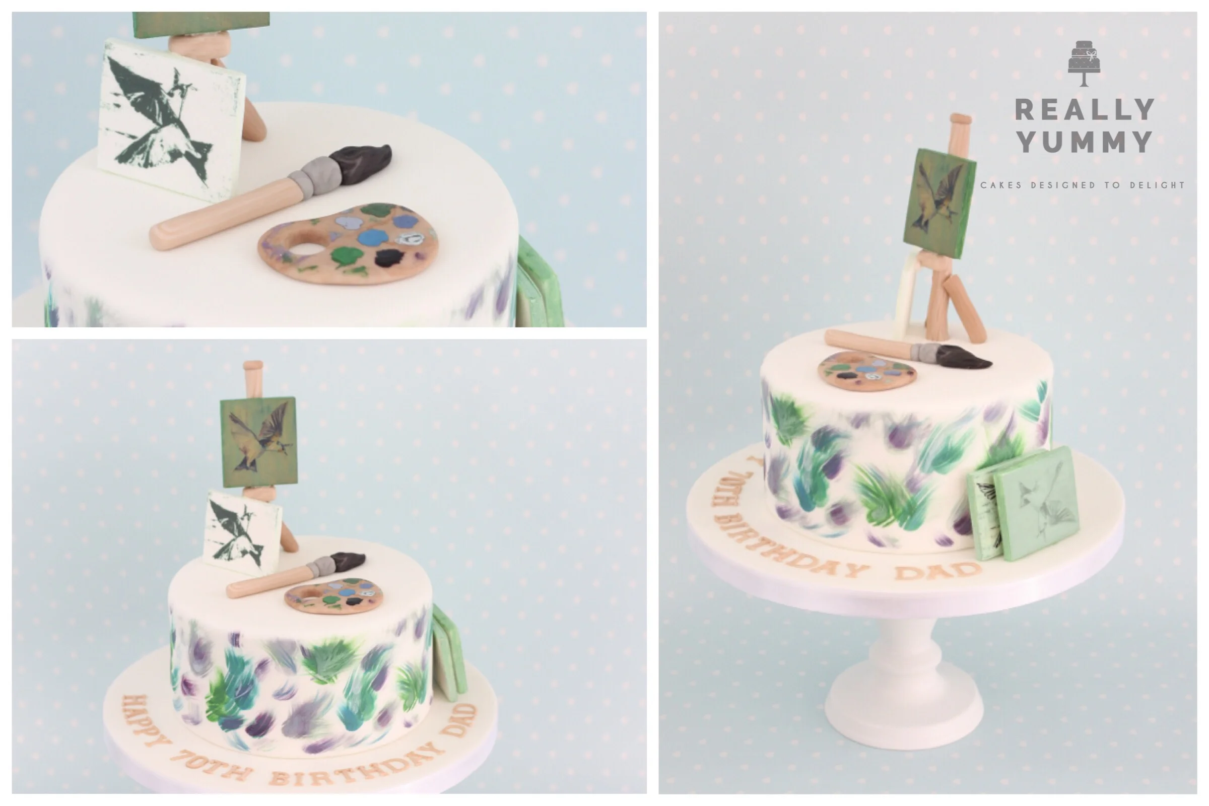Fine art cake
