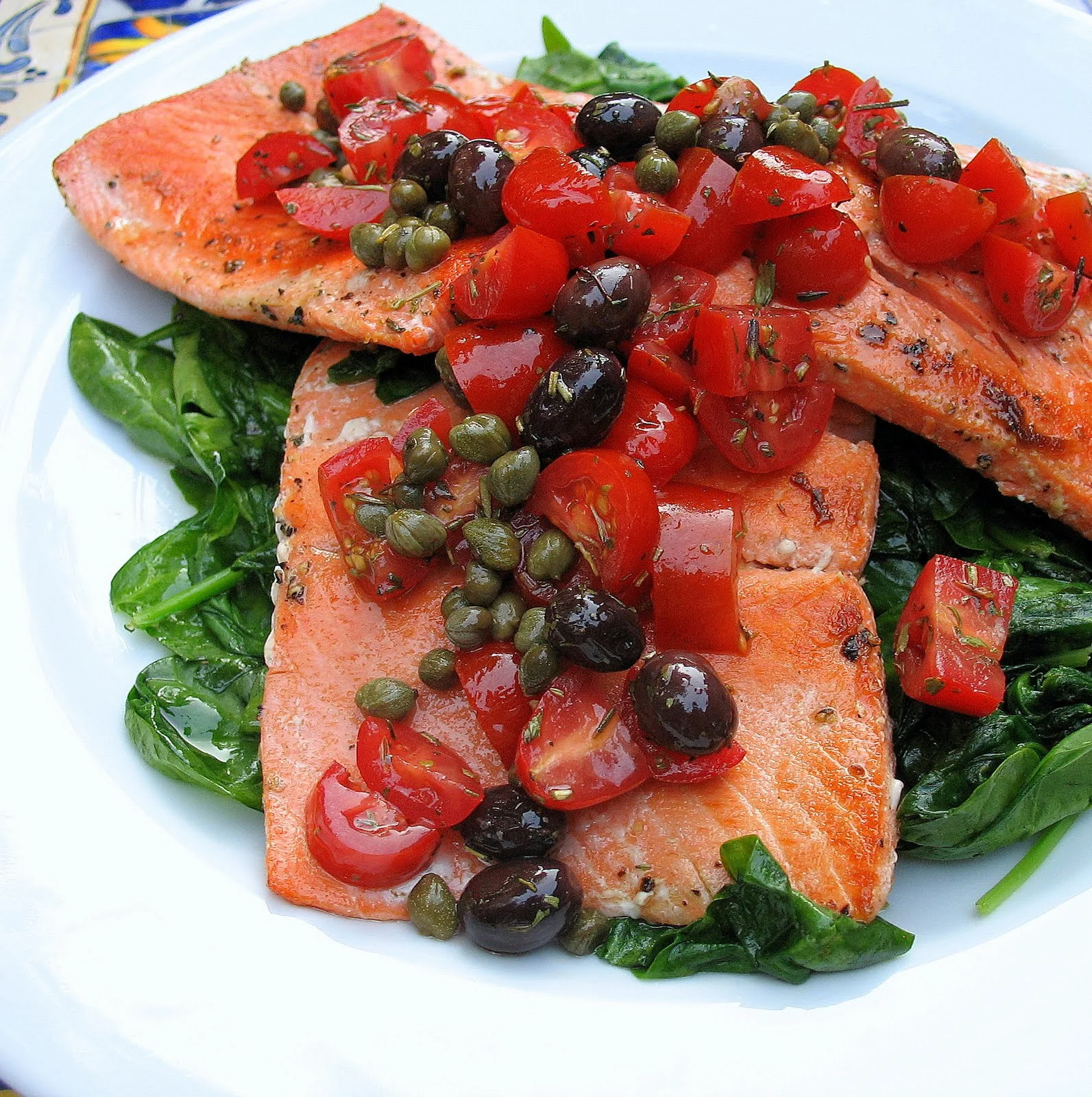 Salmon Provencal