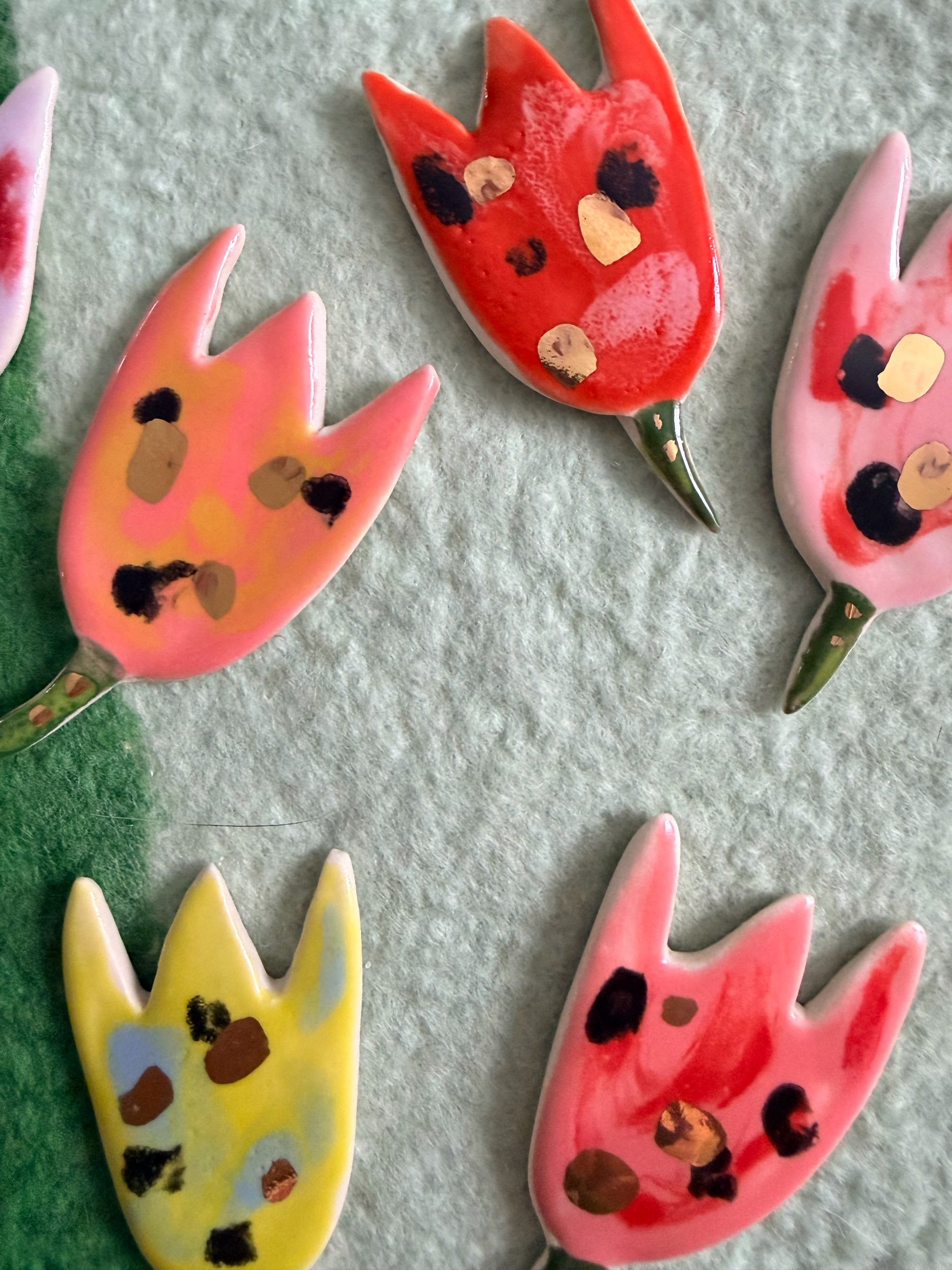 Classic Tulip Brooch