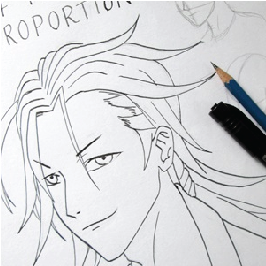 Anime Sketching