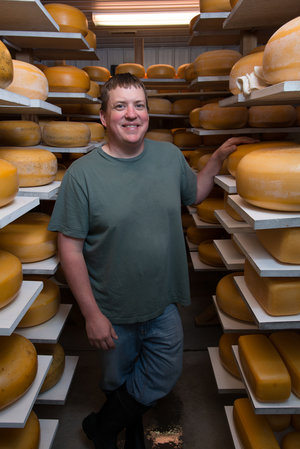 Frisian Farms Cheese House is famous for their Gouda cheese. Photo credit: Joseph L. Murphy/Iowa Soybean Association