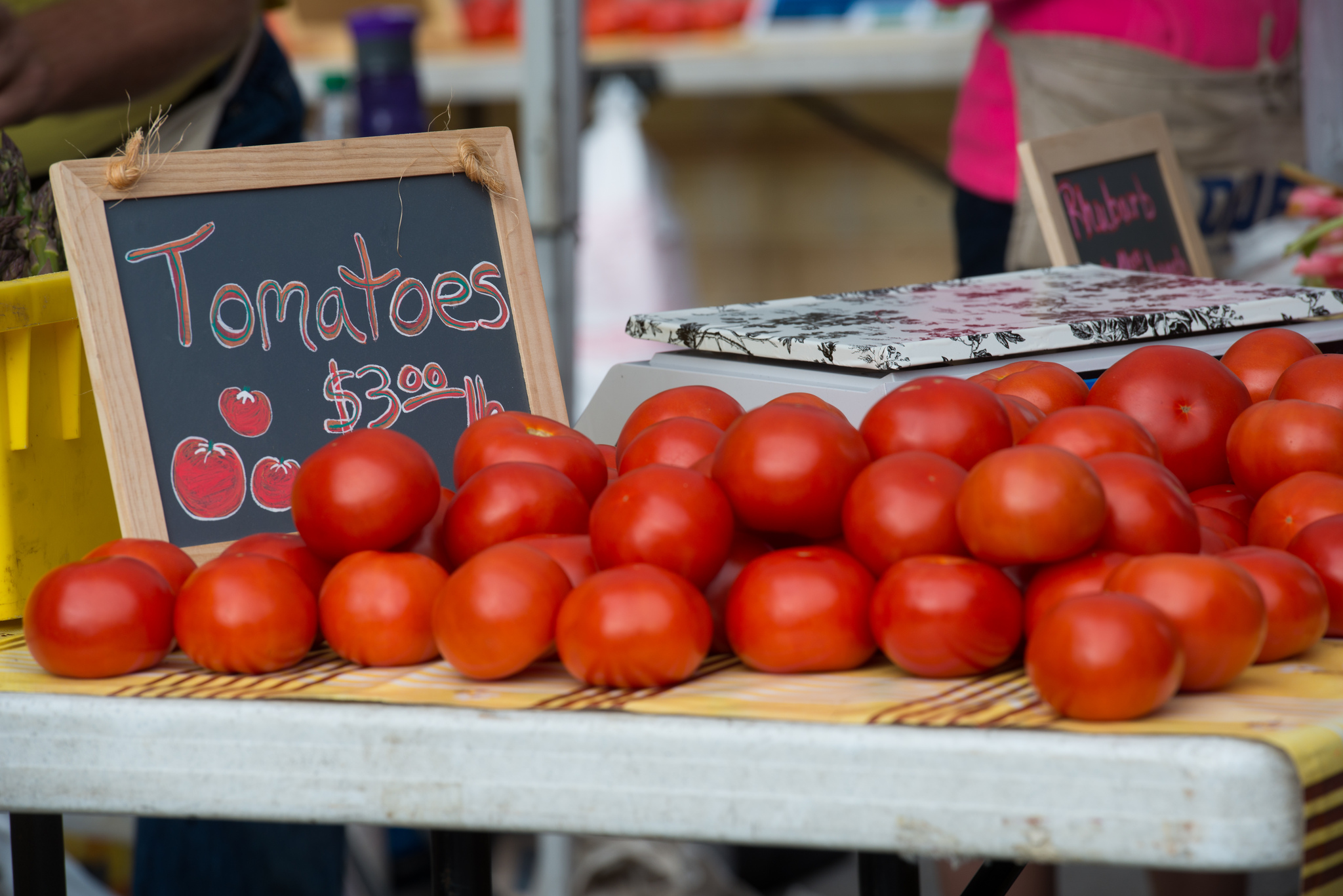 Summer is a great time to buy from a farmers’ market or even grow your own vegetables for the freshest taste possible. Photo credit: Joseph L. Murphy/Iowa Soybean Association