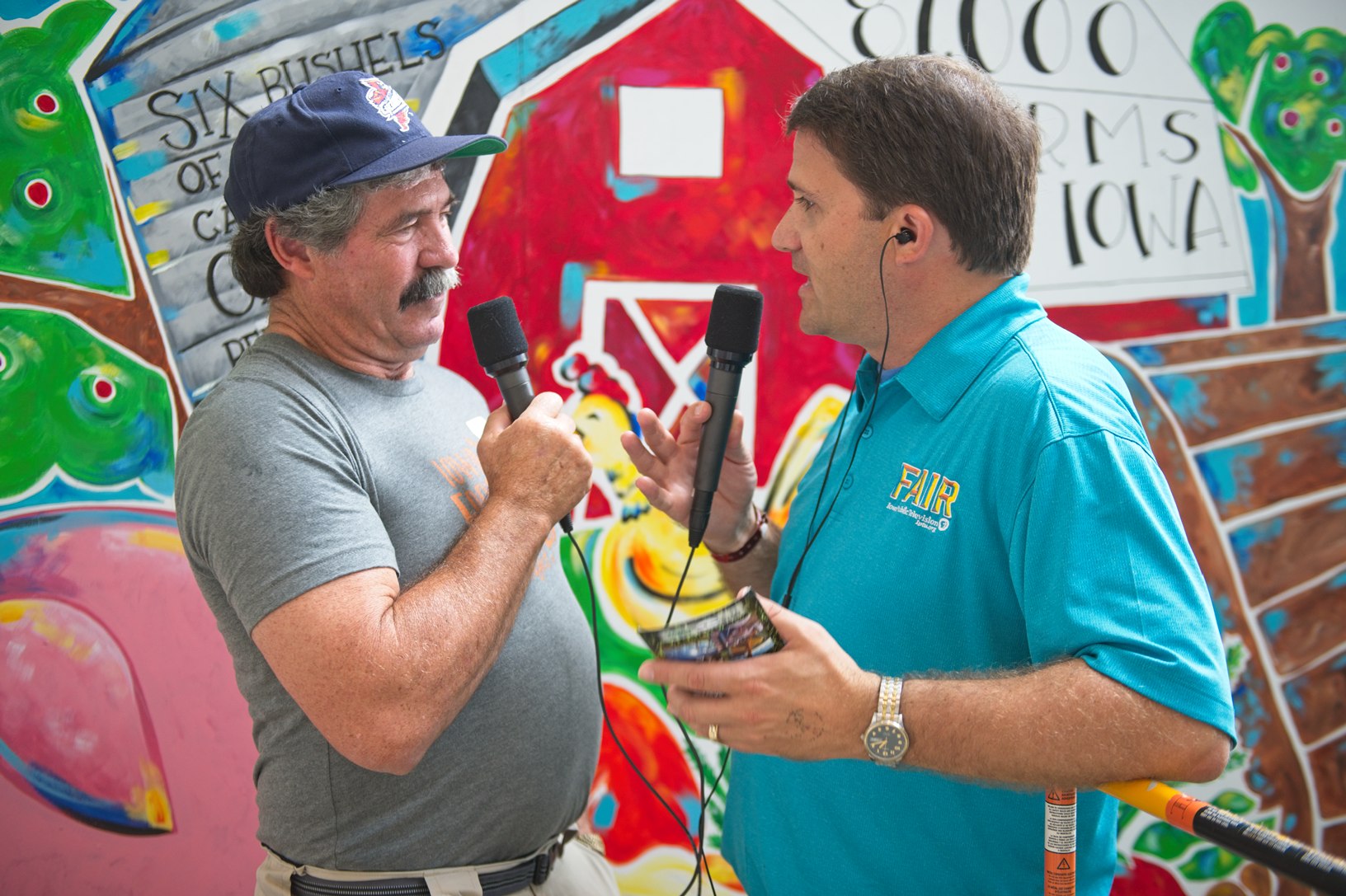 Rob Stout, a farmer from Washington, discusses trade, market exploration and shares his experience in consumer engagement on the Market to Market podcast. Photo credit: Joseph L. Murphy/Iowa Soybean Association