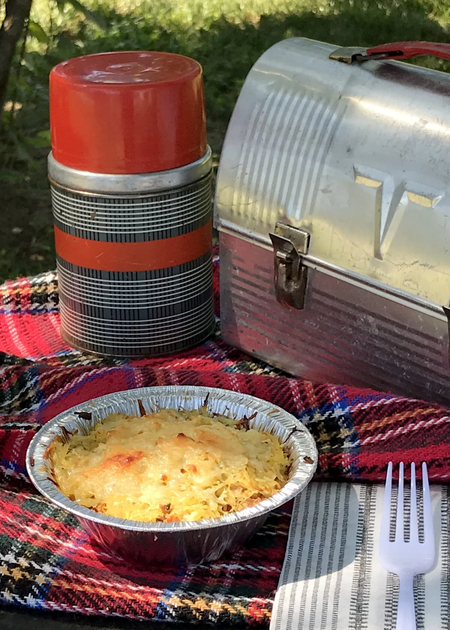 Celebrate the flavors of fall with this hearty, healthy recipe for Spaghetti Squash Lasagna. Photo credit: Anita McVey/Picnic Life Foodie