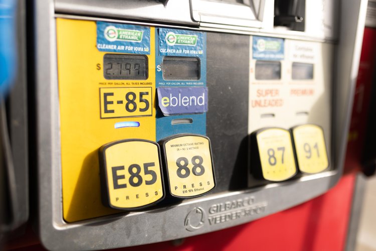 Ethanol blends are available statewide, and most of those gallons are made from corn raised right here in Iowa.