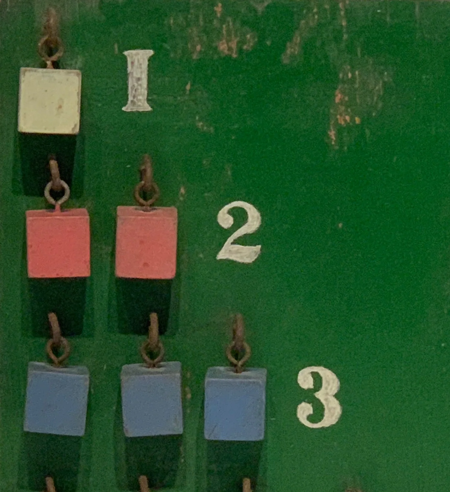 Vintage Children's Counting Toy