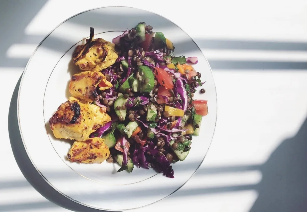 Saffron Chicken with lentil salad.jpg