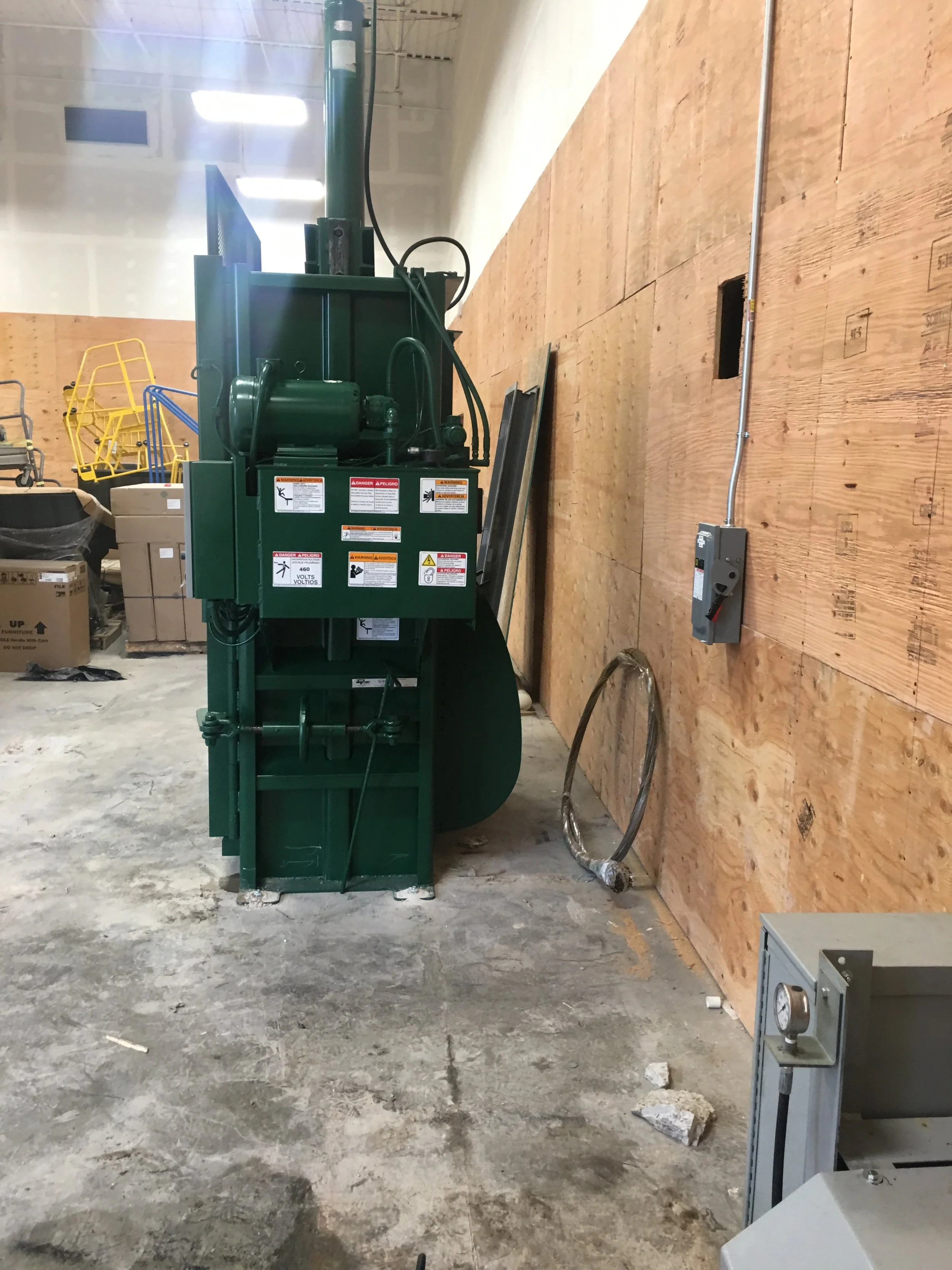 60" Cardboard Baler