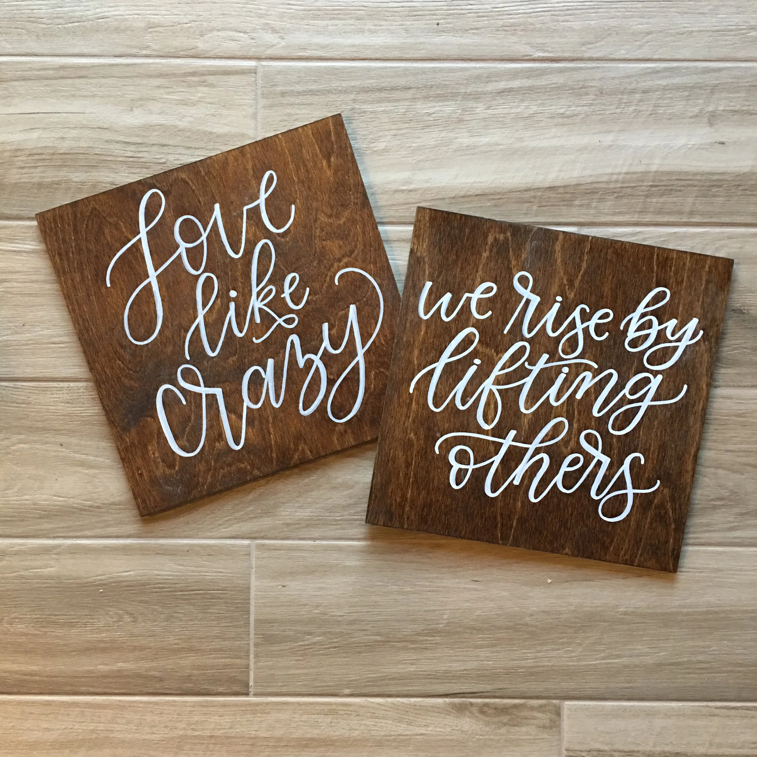 Various Hand Lettering Projects