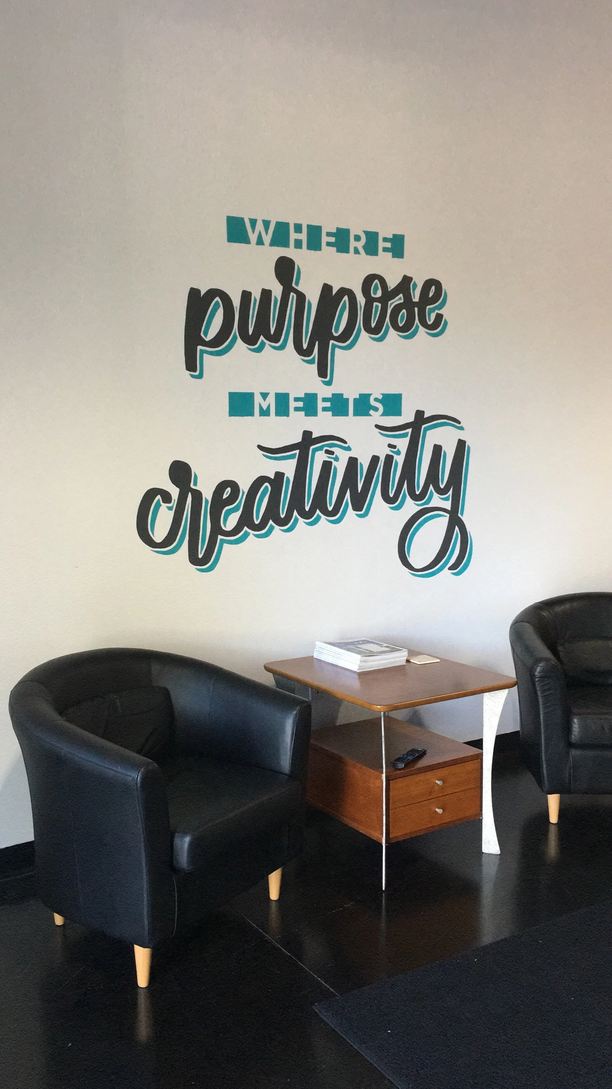 Hand Painted Mural Design