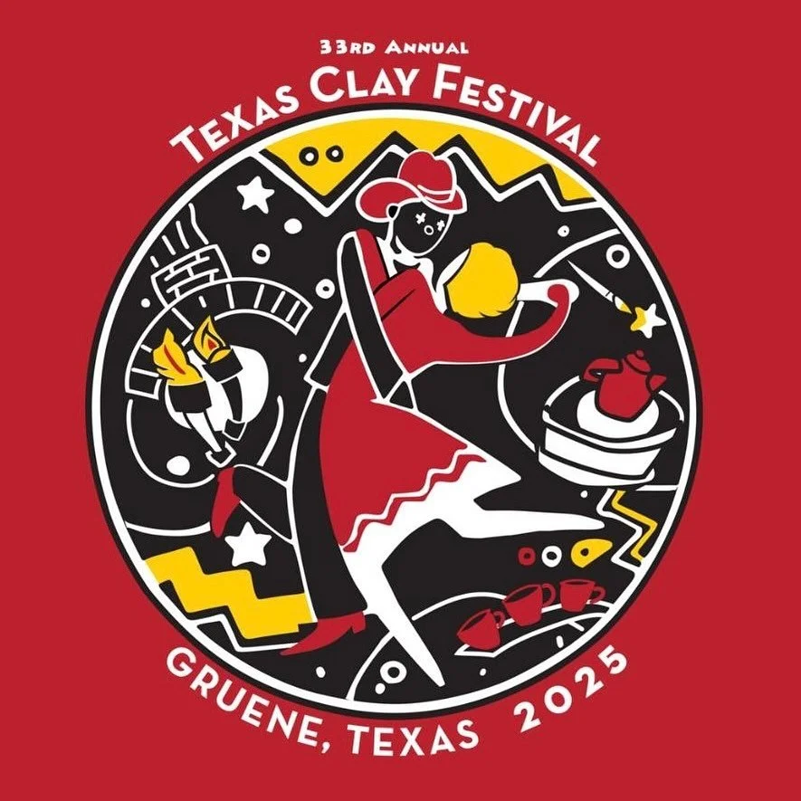 Texas Clay Festival  is just two weeks away and we can’t wait!!! It’s one of our favorite events to sponsor every year... don’t miss it y’all.