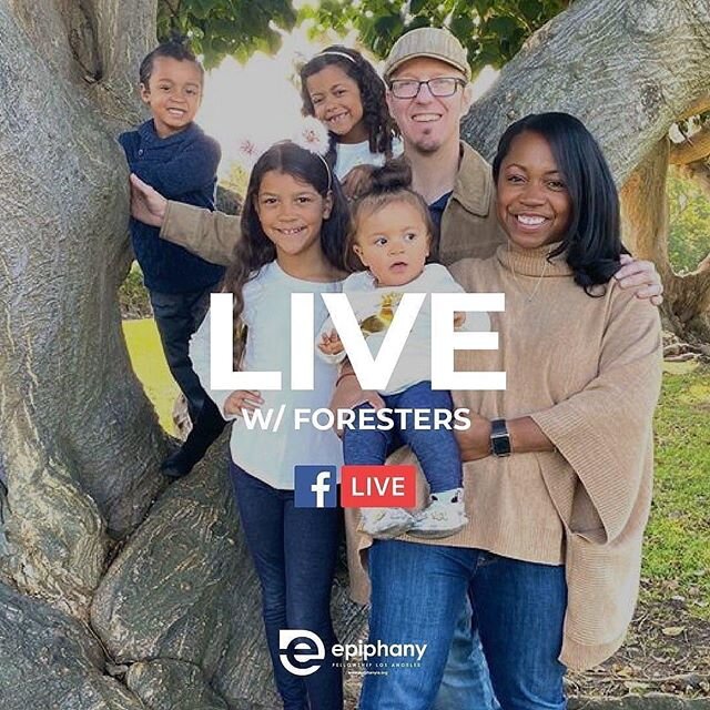 Join pastor Tommy (@pastortommyla) and Fatimah Forester on Facebook live to chat at 12pm. This is a time to talk, answer any questions or pray with you. We are to here to do life together with you. #epiphanyla