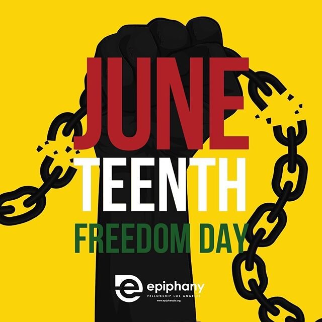 Today we honor and celebrate #Juneteenth. 
Juneteenth commemorates June 19, 1865: the day that Union Army Maj. Gen. Gordon Granger rode into Galveston, Texas, and told slaves of their emancipation. The message came more than two years after Abraham L