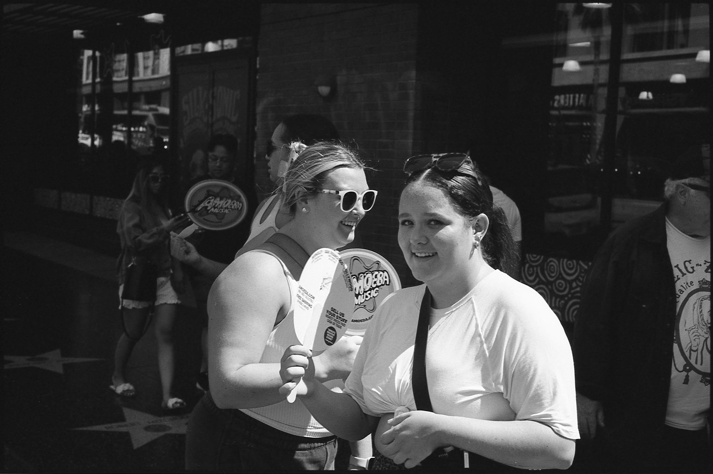 Sunglasses and Fans, Hollywood Boulevard, Hollywood CA, September 2022 