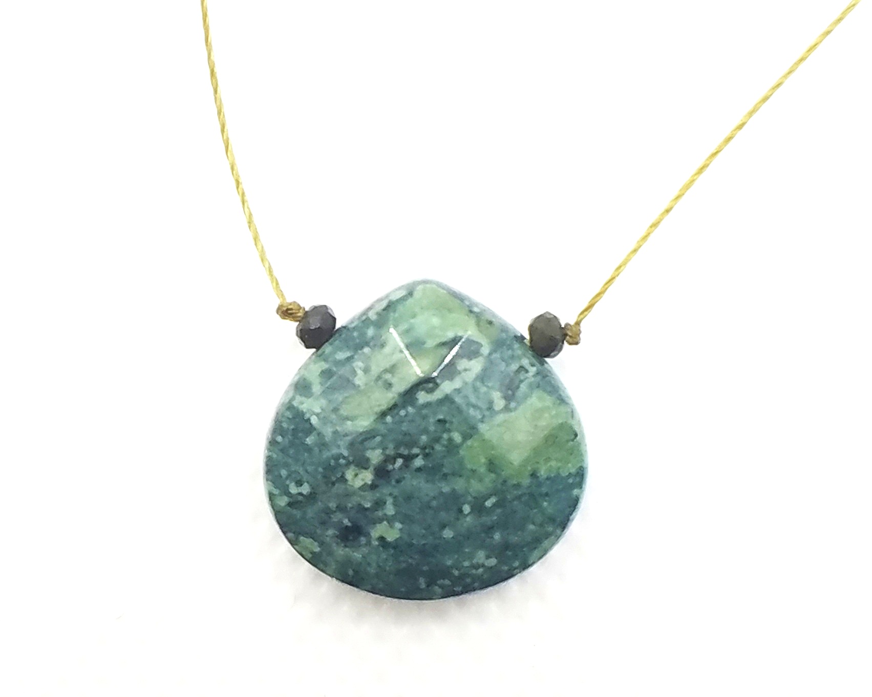 Kambaba Jasper Kevlar Necklace ~ Dainty, Durable + Intentional Daily Jewels