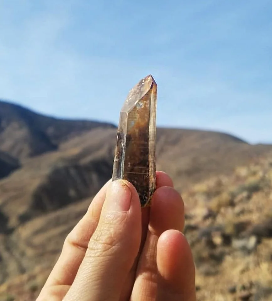 Mining Crystals in California — ALL GOODS FROM THE WOODS